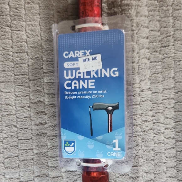 Carex Red Walking Cane - Picture 1 of 6